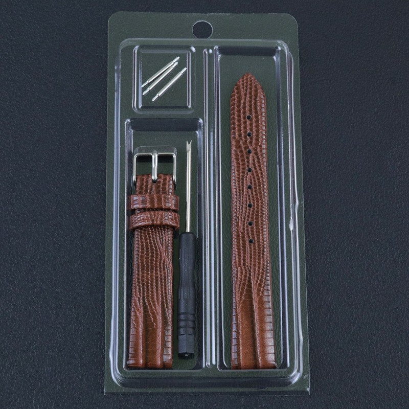 High Quality Lizard Grain Leather Watch Band Straps womens 8 10 12 14 16mm