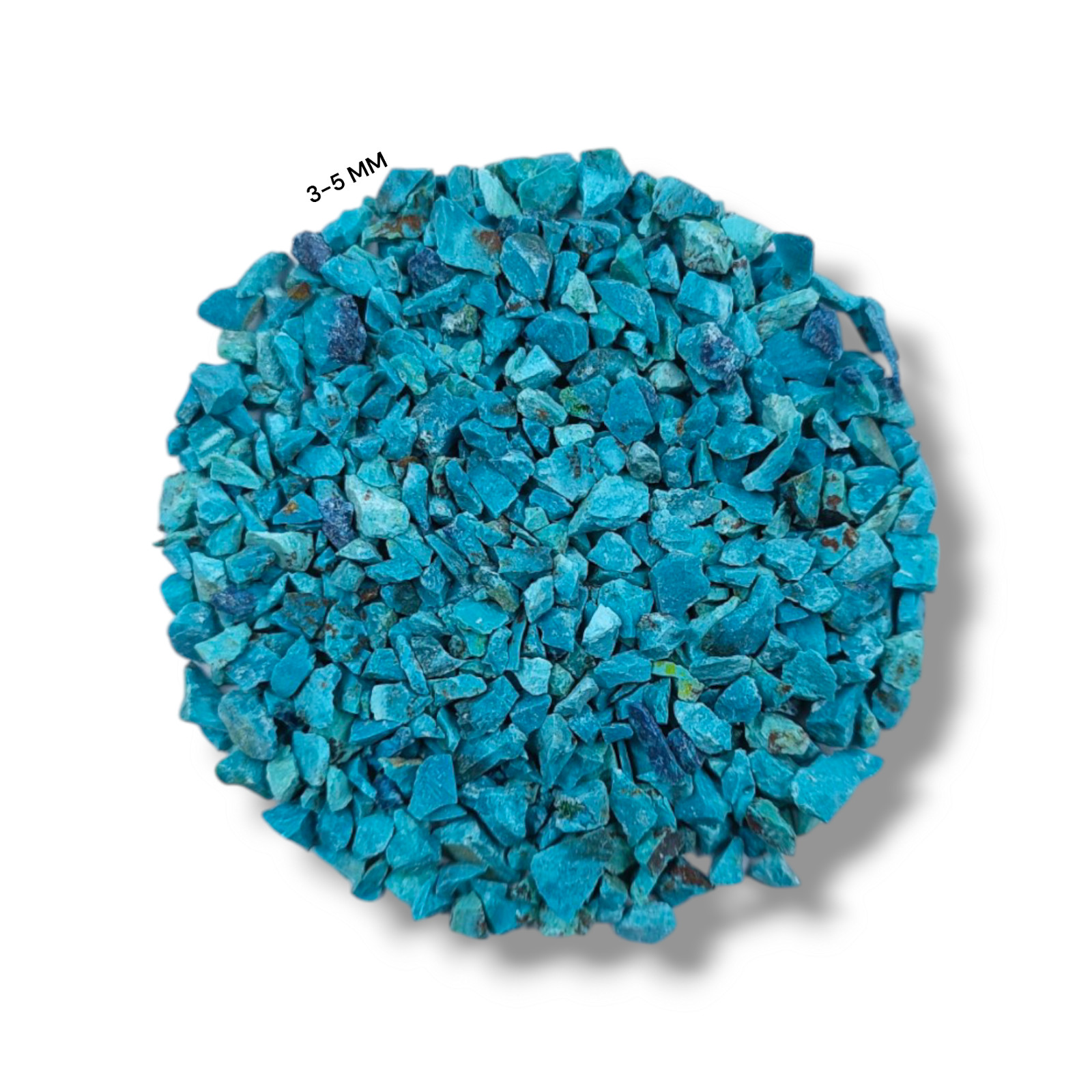 Natural Azurite Gemstone Crushed Coarse All Size Woodworking Inlay Art & Craft