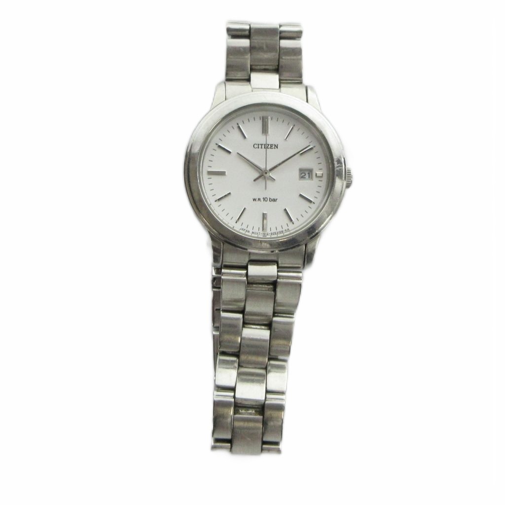 Citizen Women’s Quartz Watch 27mm Steel Silver Dial AB Condition