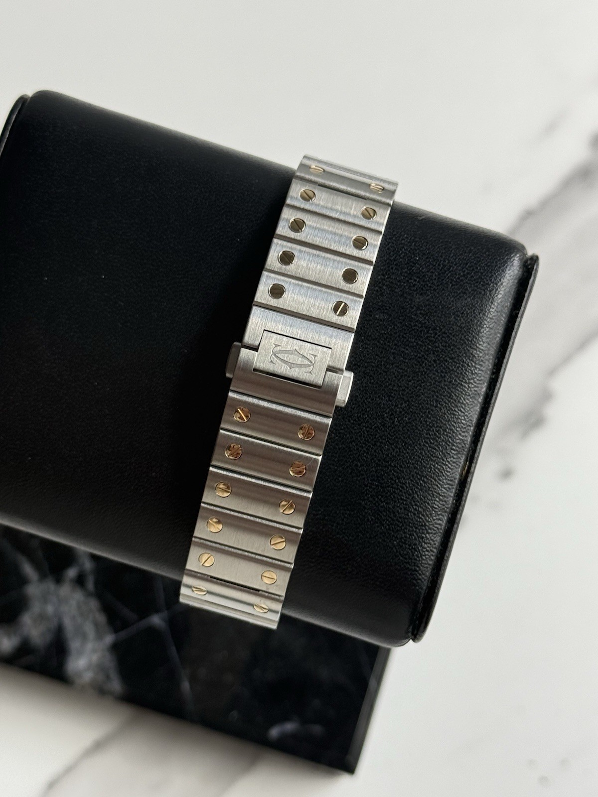 Cartier Santos Two Tone W2SA0007 Steel & Gold Automatic Fullset Original Receipt