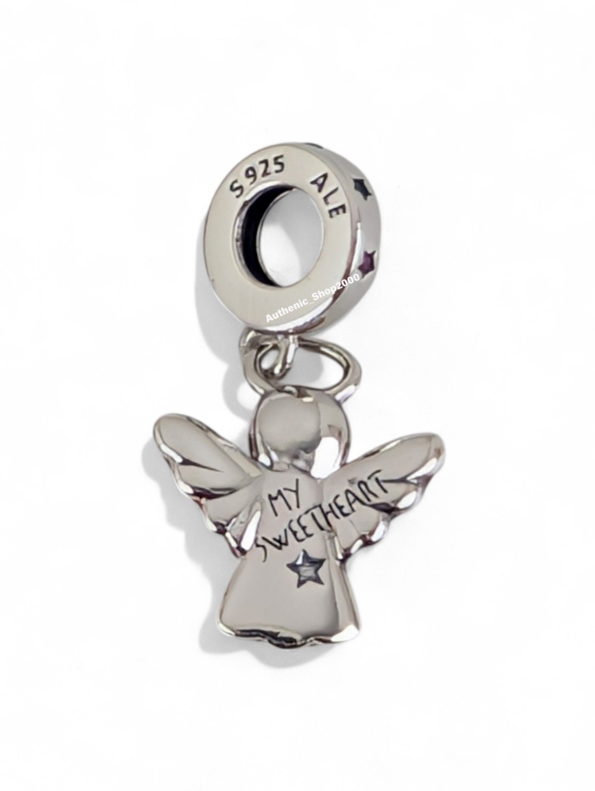 New 100% Authentic PANDORA 925 My Sweetheart Gingerbread Angel Charm 794247C01