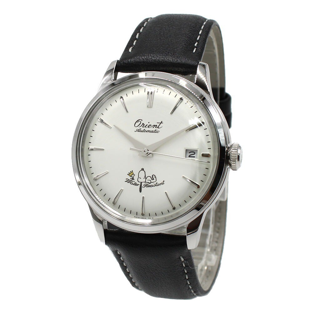 ORIENT RN AC0M16S Bambino 38 PEANUTS collaboration model wristwatch for men wome