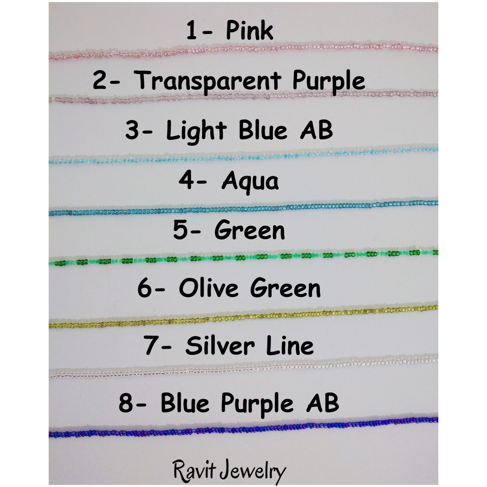 Dainty Small 2mm Glass Seed Beads Beaded Necklace With Pendant To Choose Jewlery