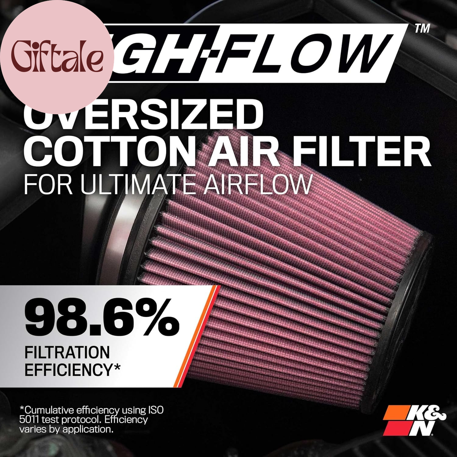 Cold Air Intake System: High-Flow Air Filter, Increase Performance & Acceleratio