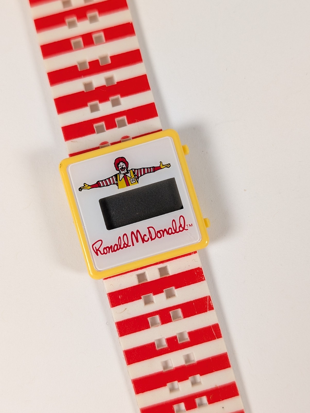 UNTESTED 1987 McDonald’s Ronald McDonald Digital Watch 26mm Promo Rare Vtg