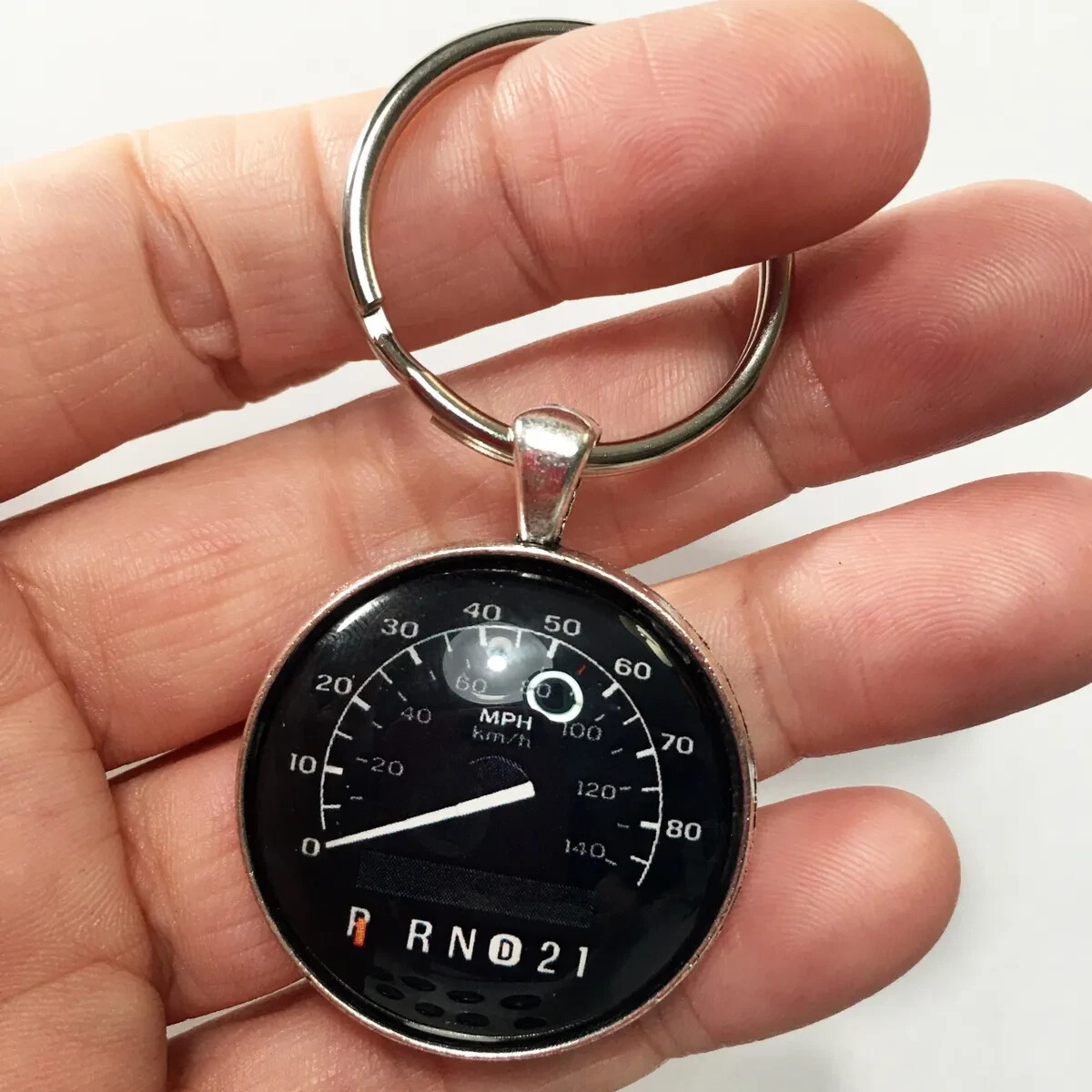 1992 – 1997 Ford Truck Automatic 80 MPH Speedometer Keychain Reproduction