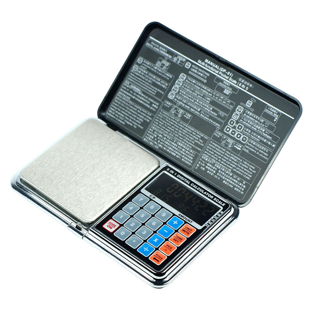 500g x 0.01g Digital Pocket Scale High Precision w/ Pieces Counting / Calculator