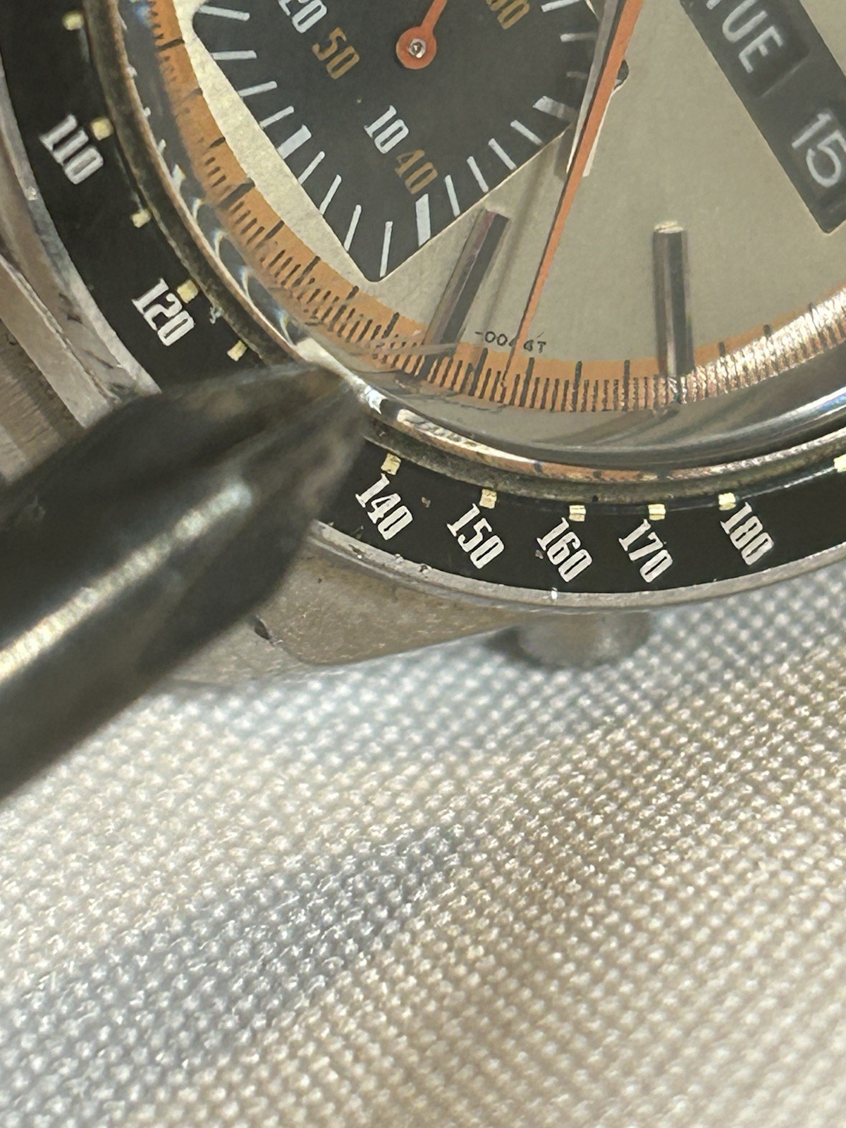 SEIKO 6138-0030 5 Sports Speed-Timer Champagne Dial Chronograph Automatic 1973