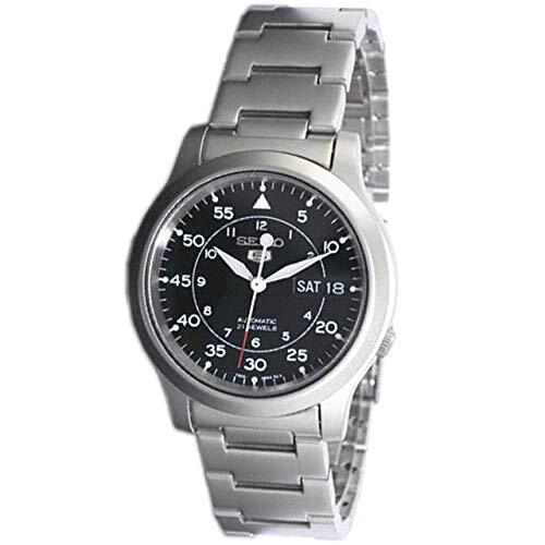 SEIKO Watch Overseas Model SNK809K1 Black Metal Belt Men’s Watch
