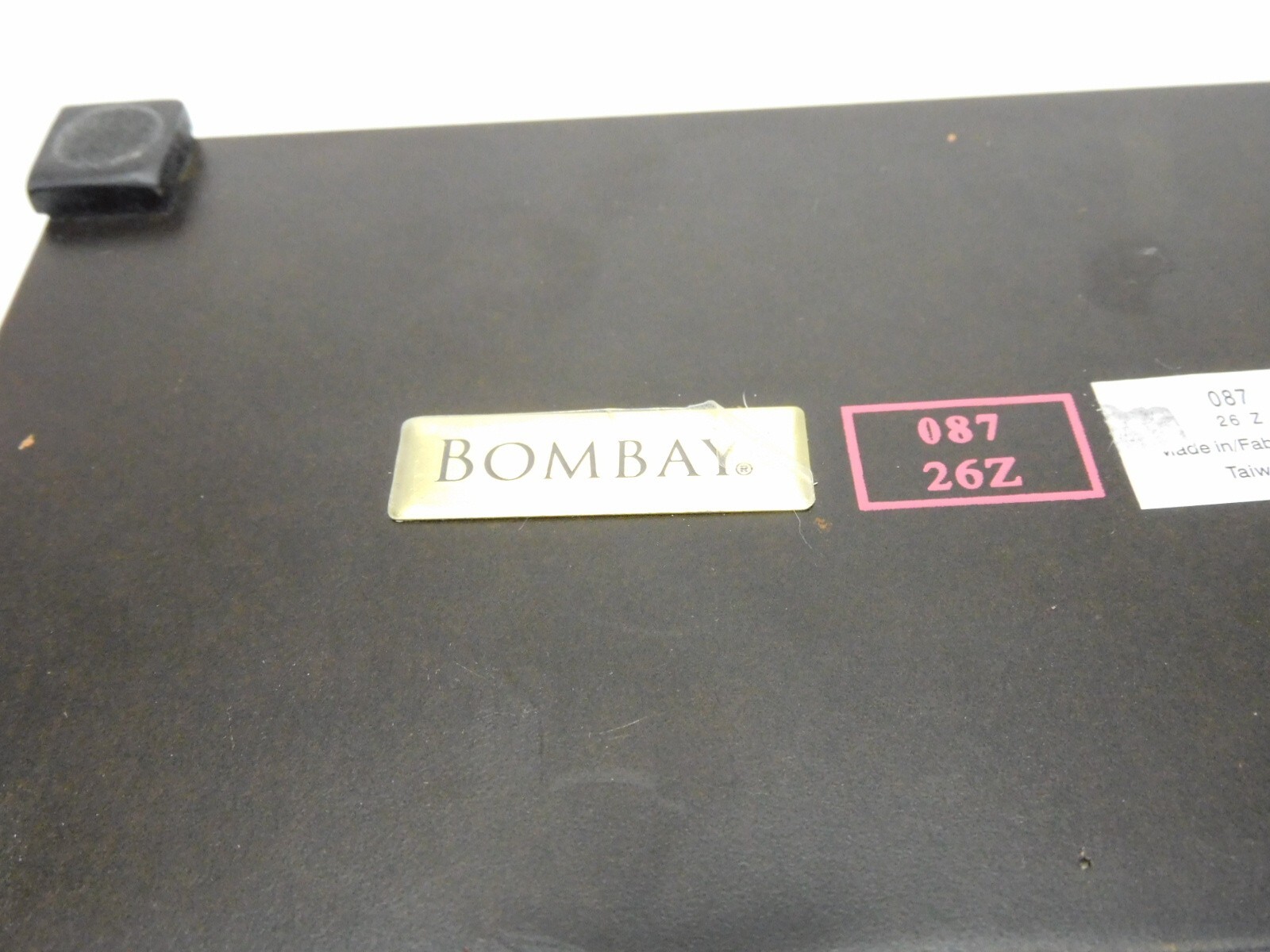 Vintage Bombay 087 26Z Jewelry Box Musical Wood Mirror 8.5″ x 4.5″