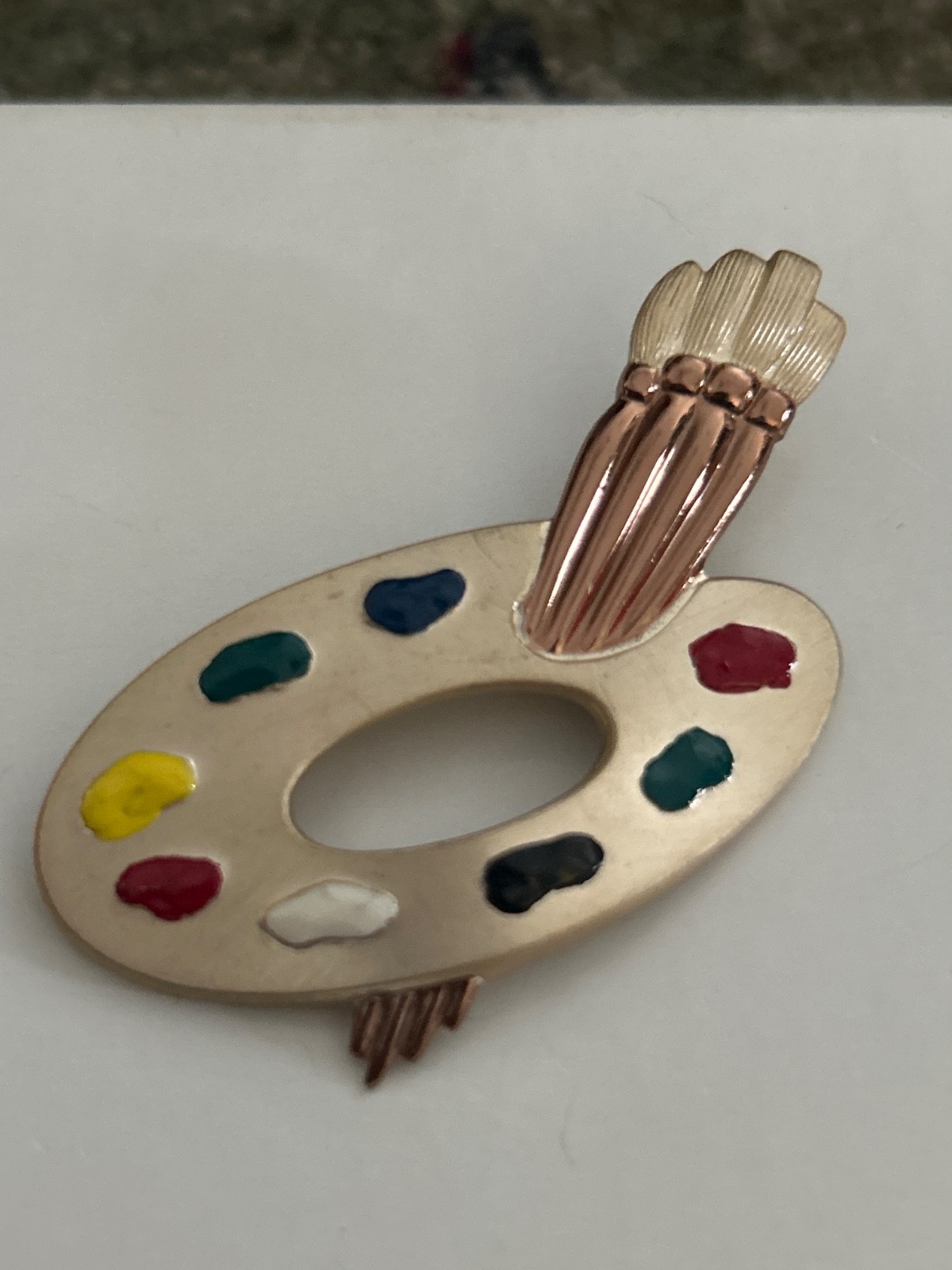 Color Palette Brooch