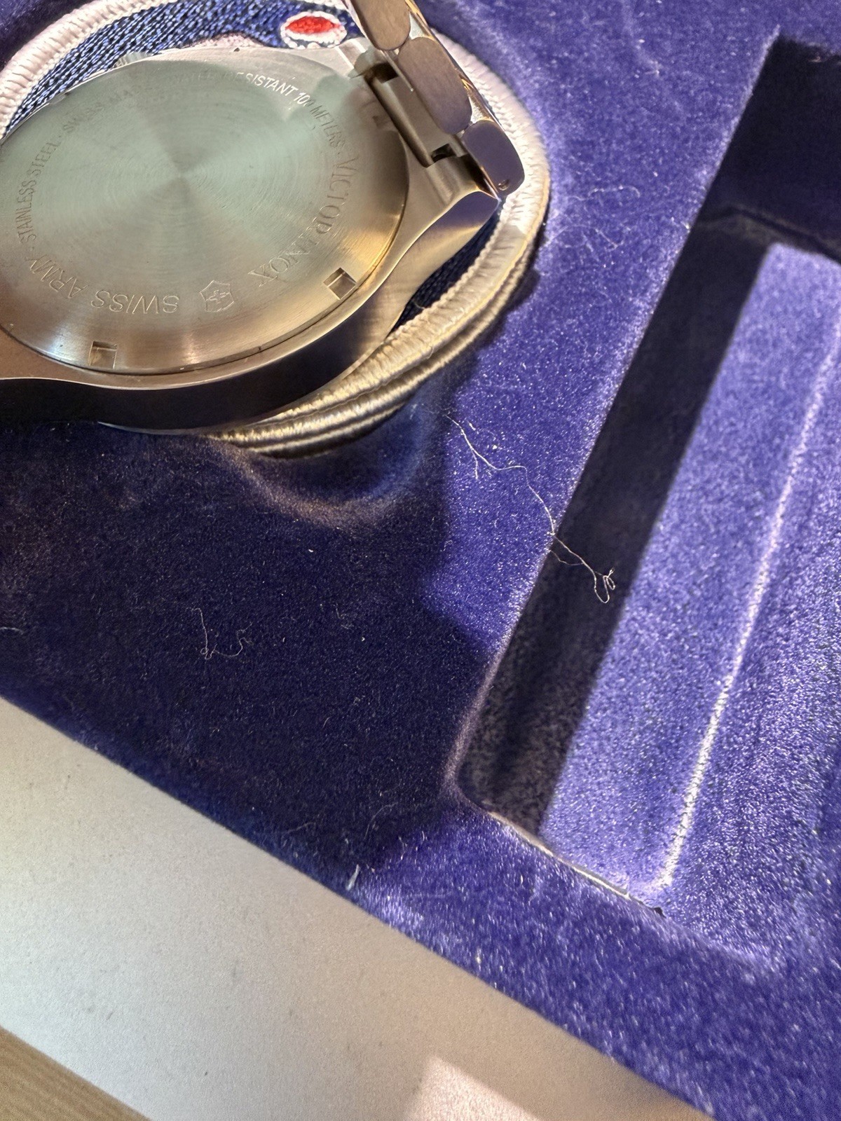 Victorinox Swiss Army Classic Two-tone Watch – New In Plastic. With Pepsi Logo.