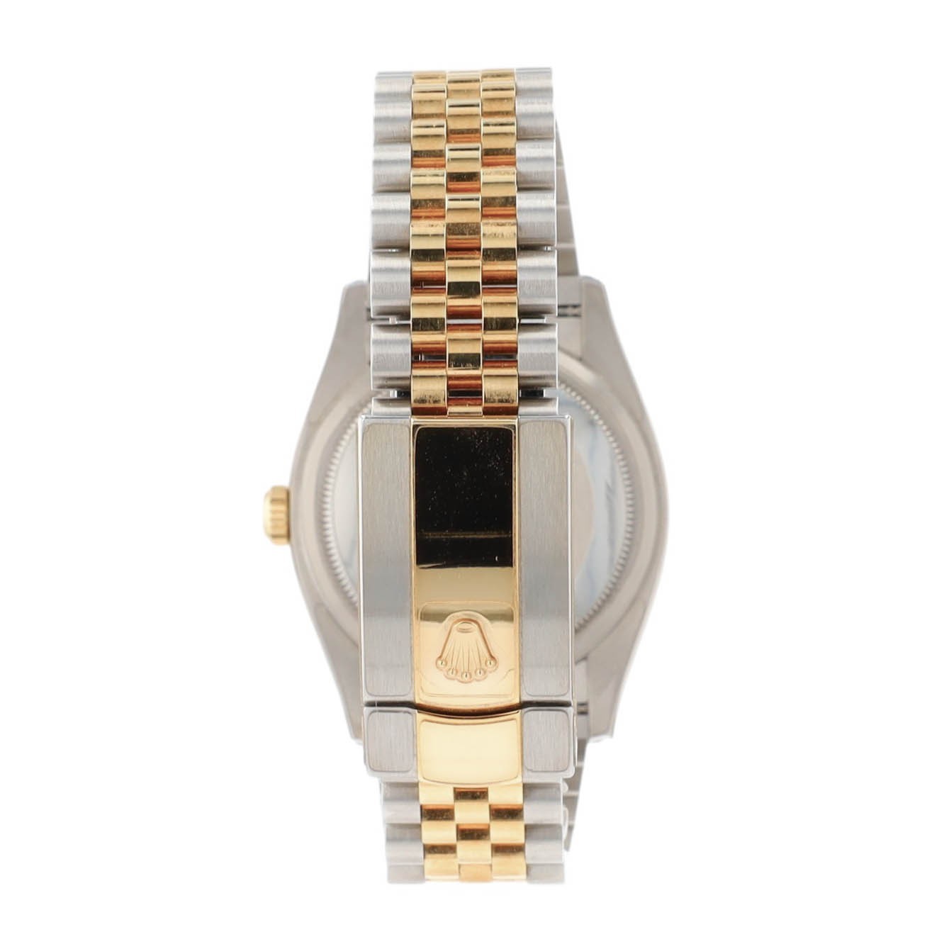 Rolex Datejust 126233 Black Diamond Dial 18KY Gold Steel Jubilee Watch Box Paper