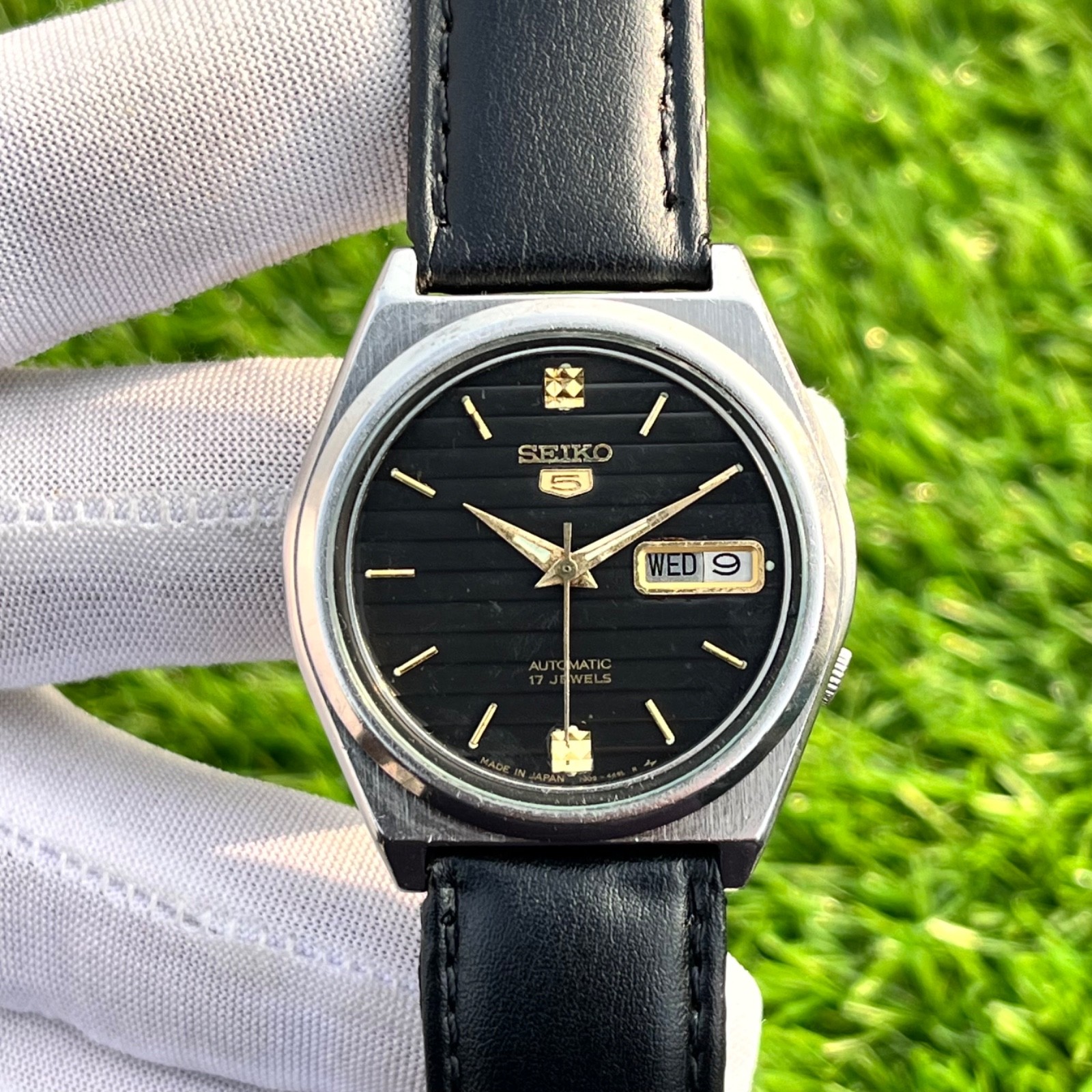 Vintage Seiko 5 Dress Formal Automatic Japan Made Men’s Watch 7009-876J