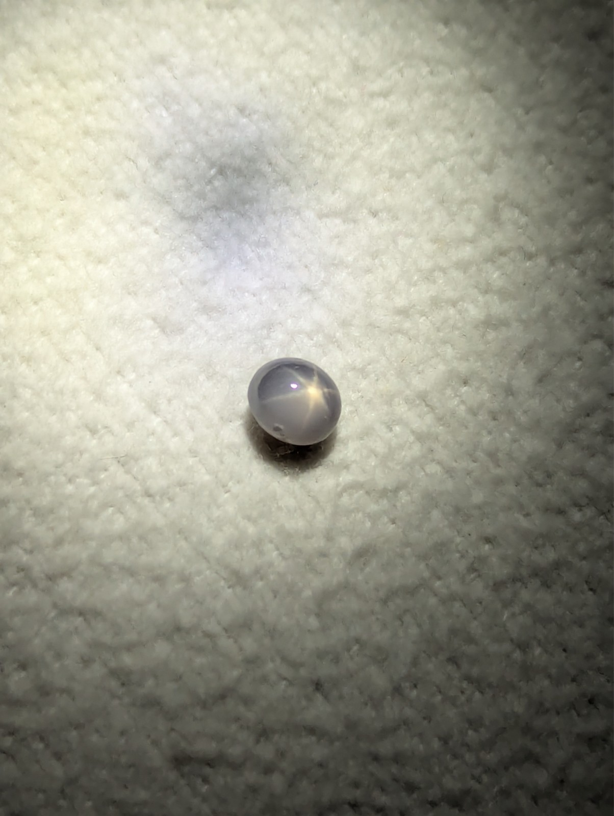 Star Sapphire 0.26g (1.3ct) 5.4mm x 4.8mm x 4.5mm Polished Oval Gemstone
