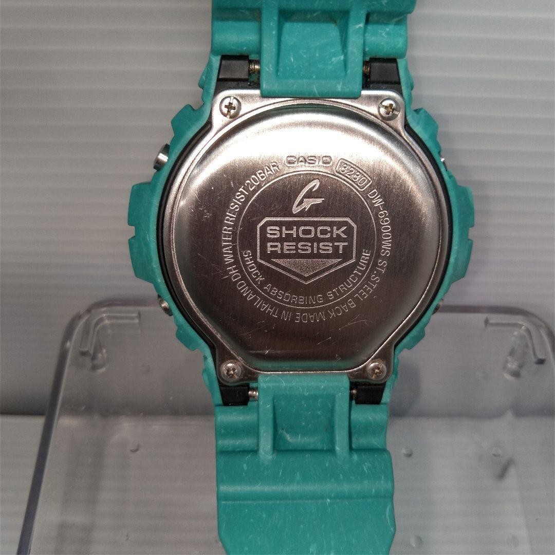 [Excellent Condition] CASIO G-SHOCK DW-6900WS-2JF Ocean Wave Color Limited Model