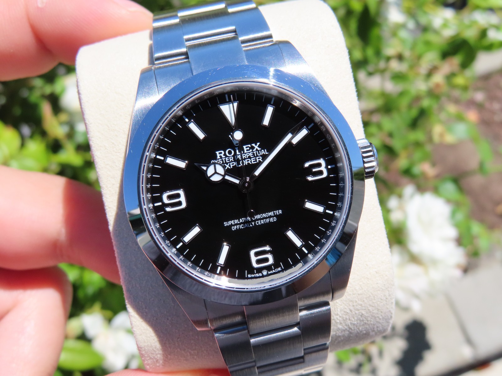 2025 Rolex Explorer I 224270 Black Dial Men’s 40mm Pre-Owned Wristwatch Full Set