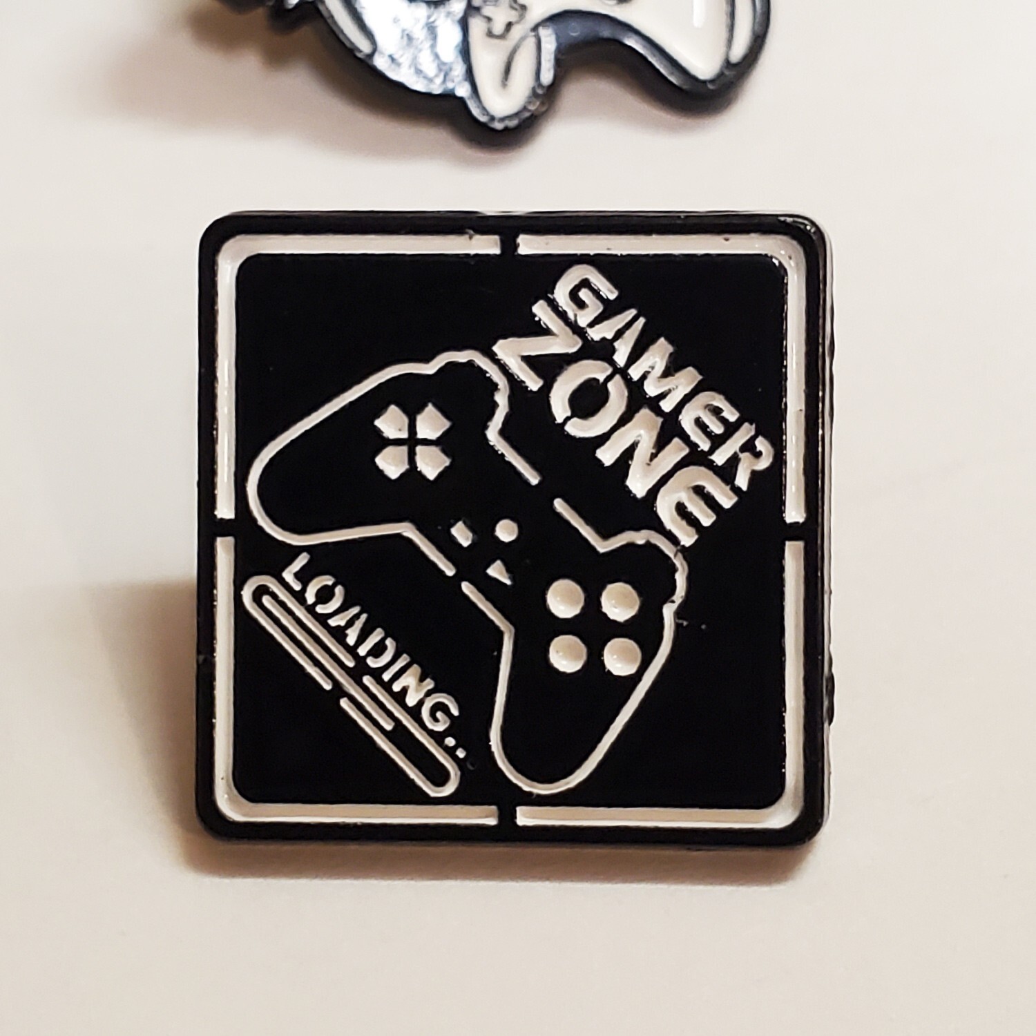 4 video game themed enamel pins – kids gamer gift pin set