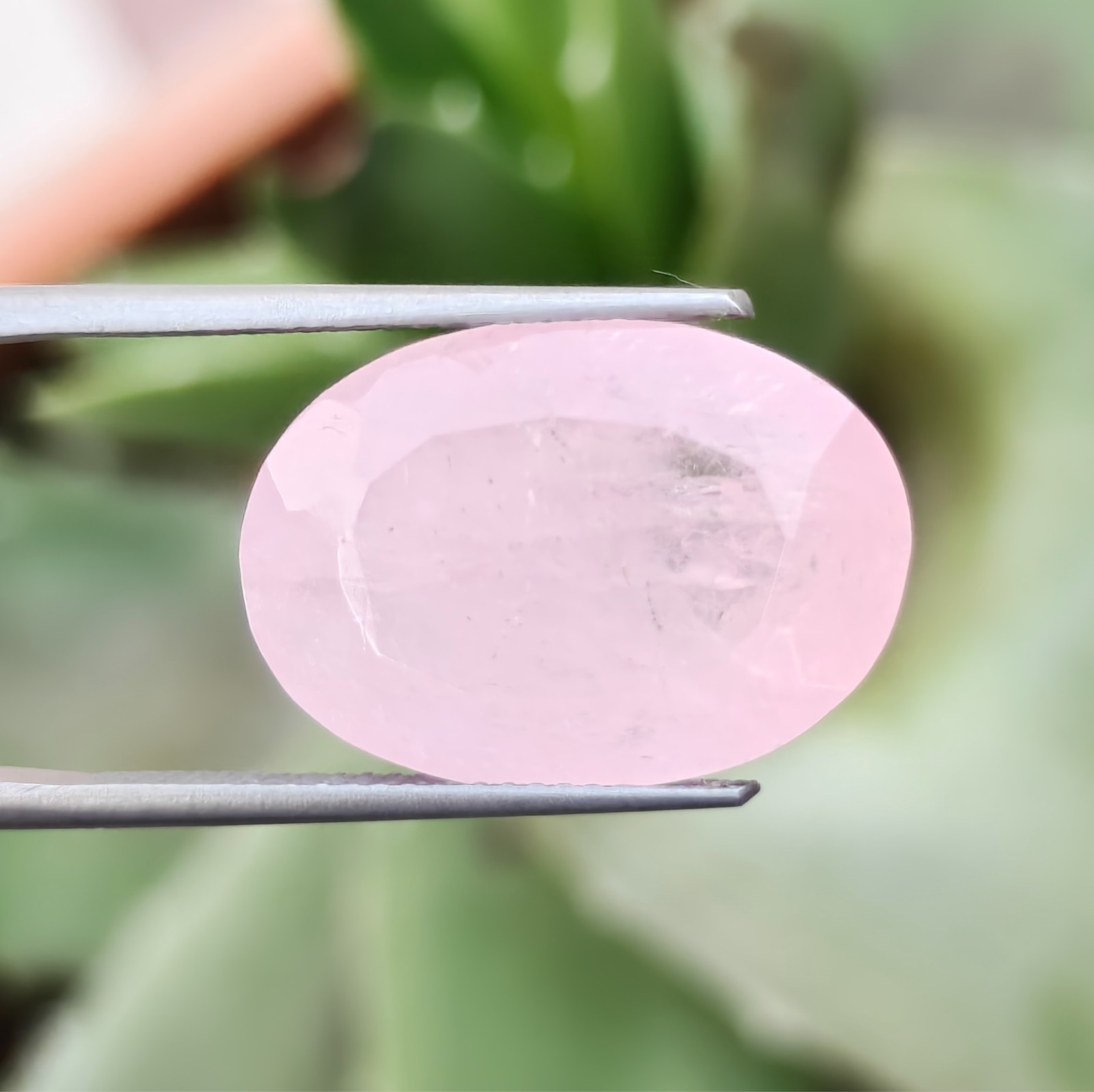 Natural Morganite Oval Cut Loose Gemstone Jewelry Making|13.20x19x8.20mm