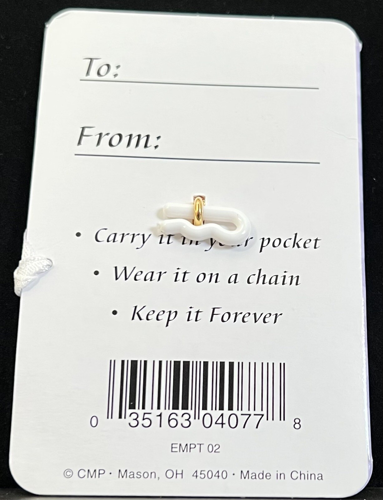 NWOT~Friendship Charm~Ladybug~1.25x 1.25~Bronze, Gold, Silver~CMP, Mason, OH