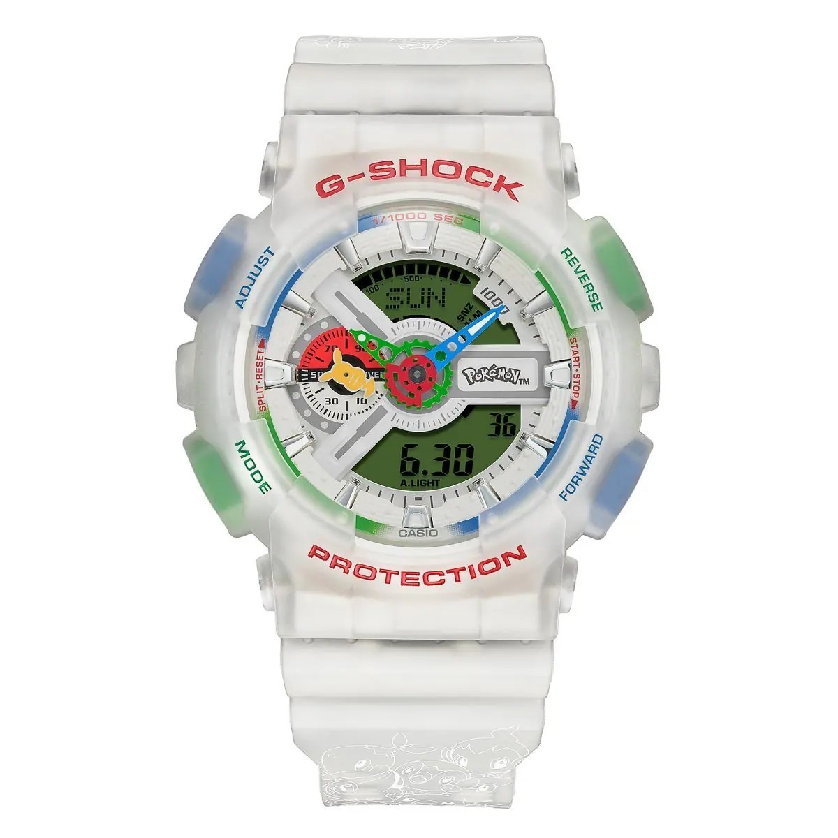 CASIO G-SHOCK Pokemon GA110PKM-7A 30th Anniversary Limited Presale Confirmed!