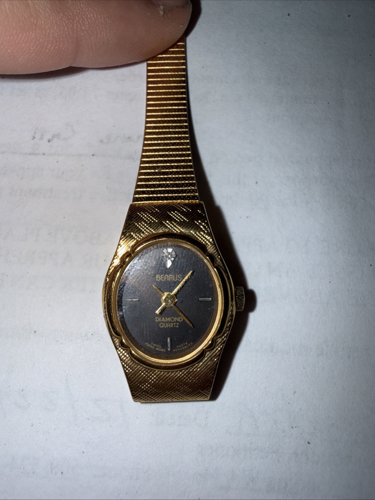 Women’s Benrus Diamond Quartz Model 3898 Watch