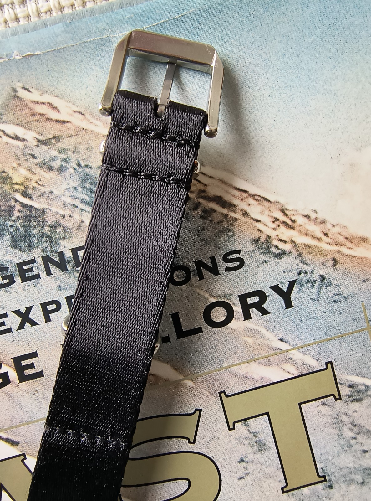 Haveston Parade Series – Black No. 1 – One-Piece Watch Strap – 18mm