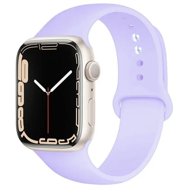 Apple Watch Silicone Strap 38-49mm Series 5-11 SE Ultra3 Sport Band