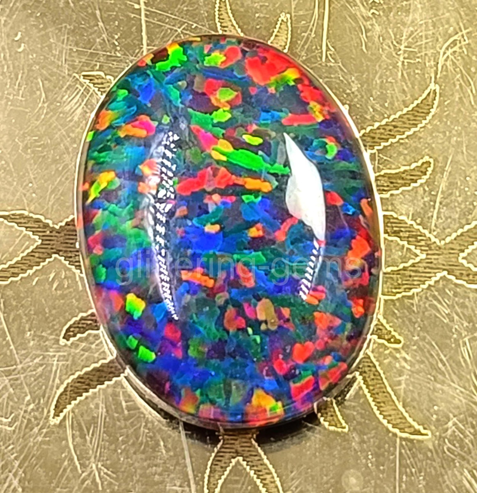 11.00 Ct Natural Fire Opal Oval Cut IGL Certified Australian Loose Gemstone 5DDL