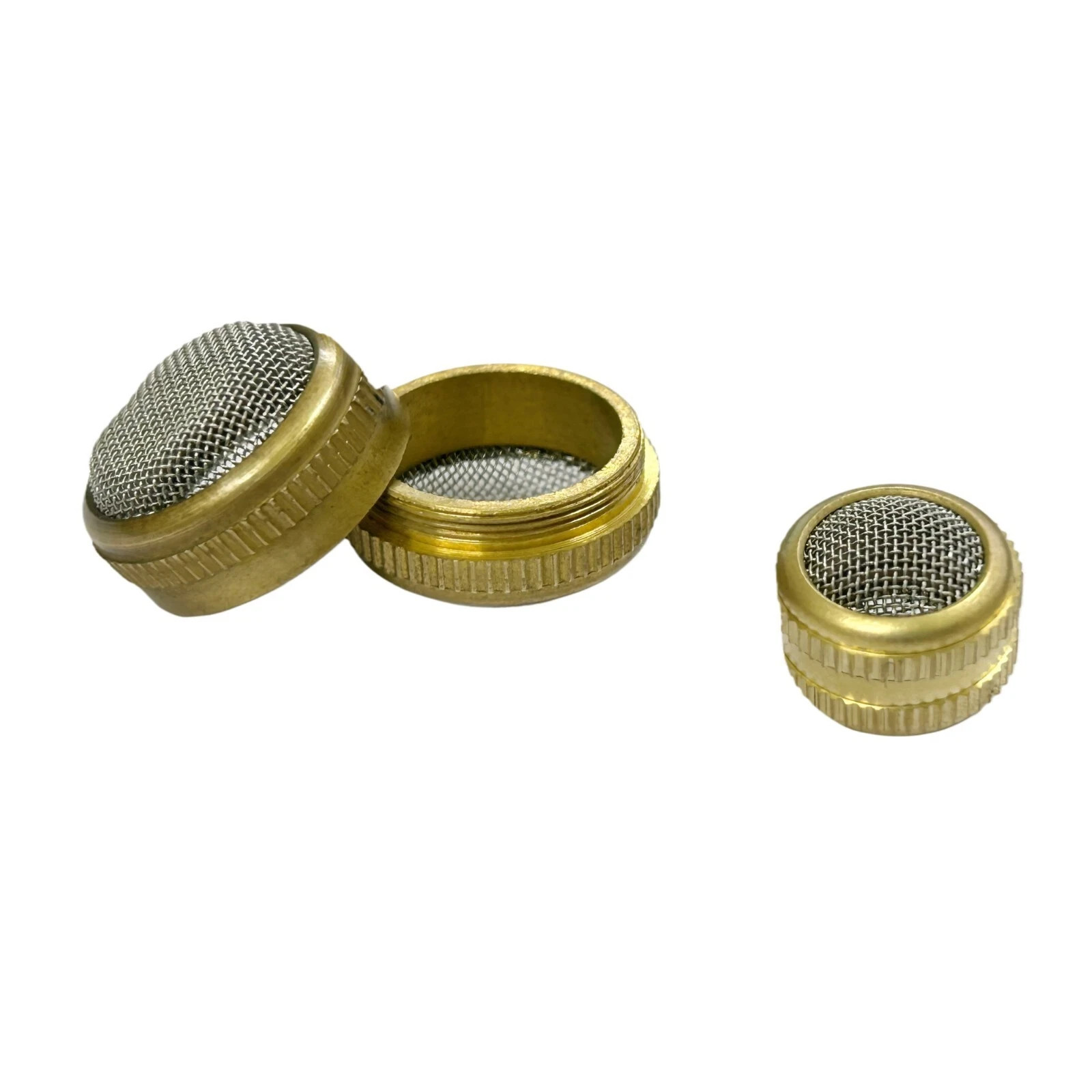9pc Brass & Steel Ultrasonic Cleaning Mesh Screw Basket Watch Tool 16,25,20mm