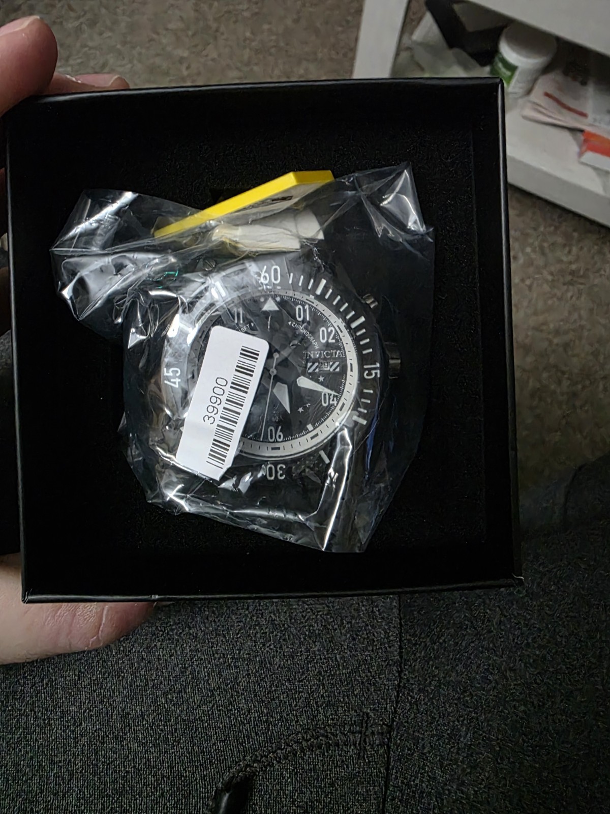 Invicta Aviator Ascend 39900 50mm Chronograph White Strap Watch w/ Box