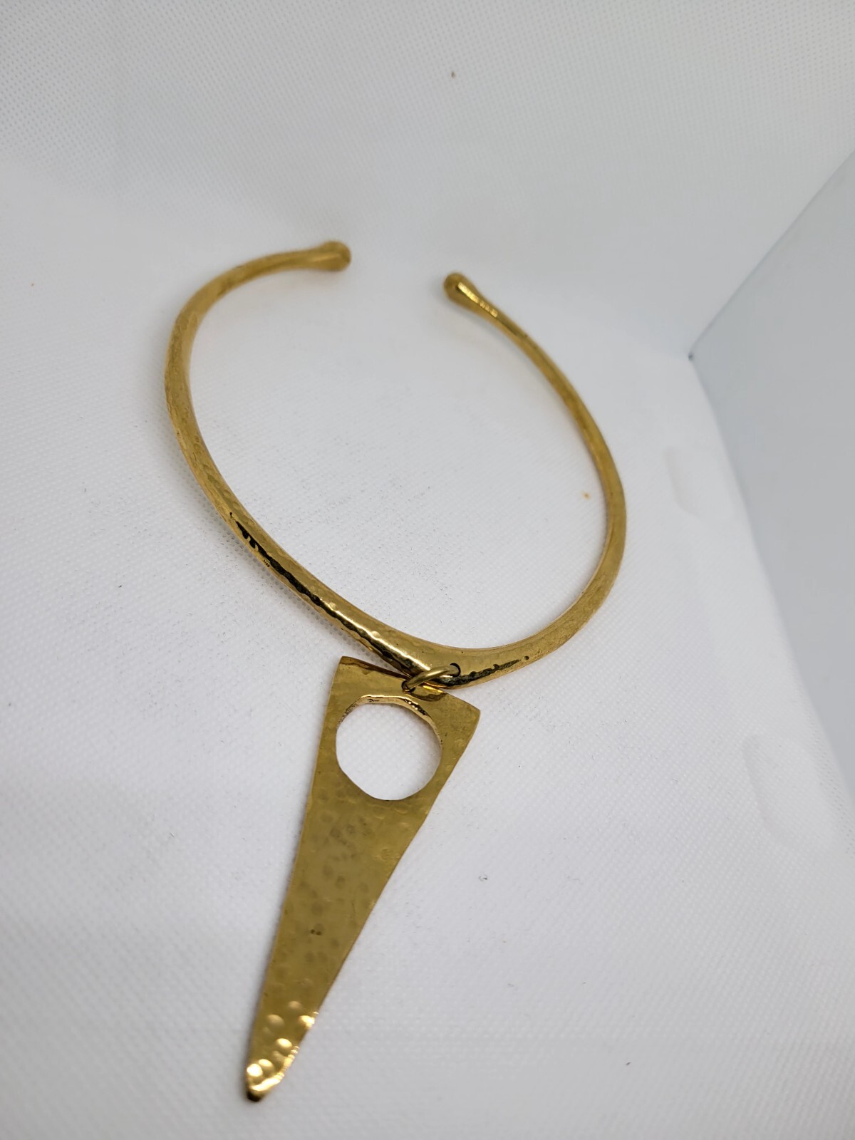 Spear Brass Necklace Handmade In Kenya