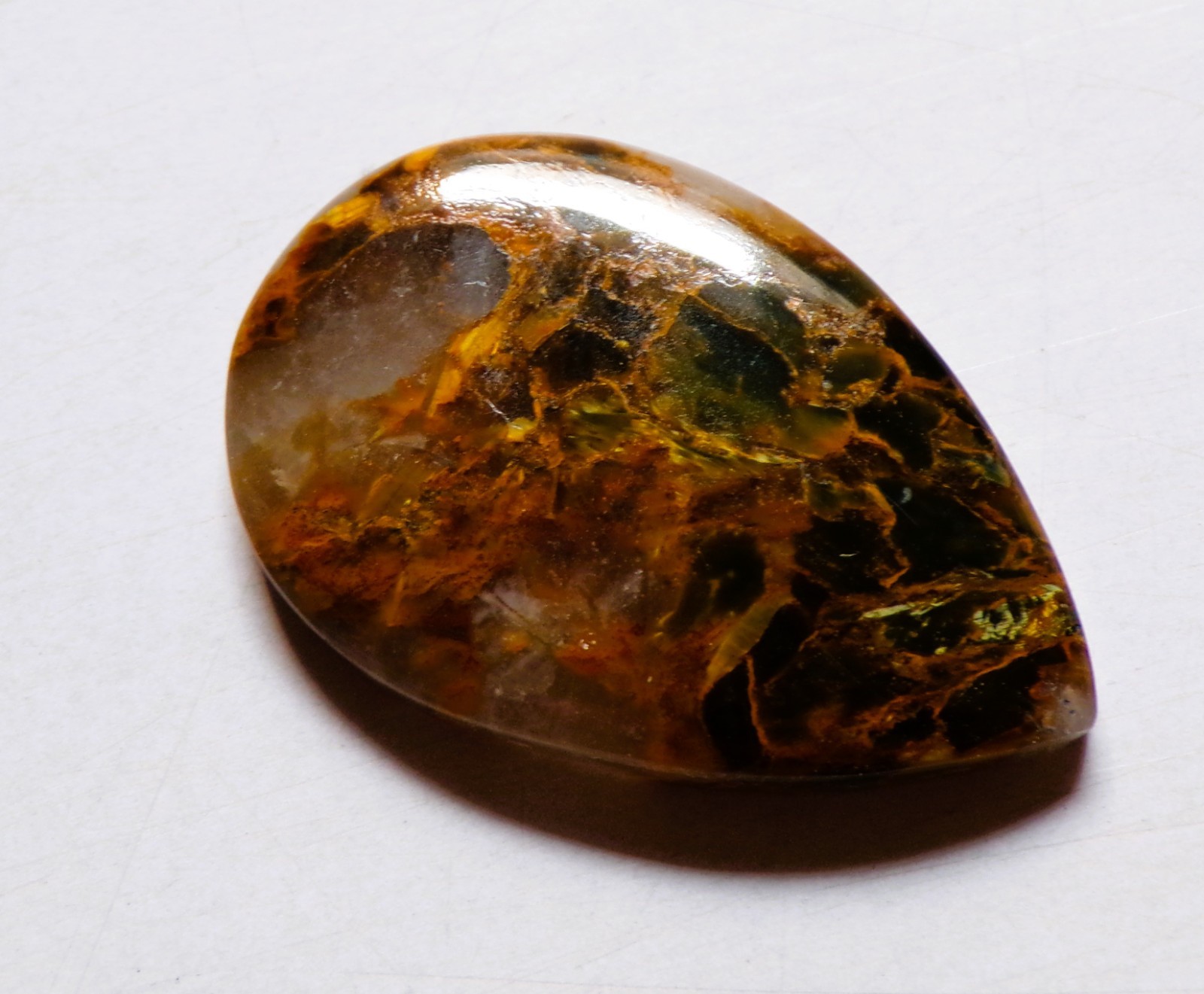 31.20 Cts Natural Pietersite Cabochon Loose Gemstone 34X22.4X5MM 79