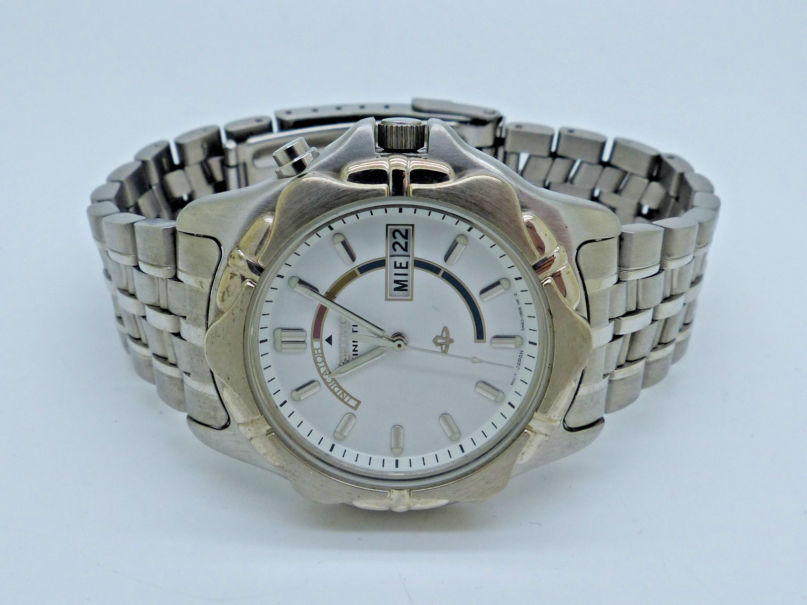 SEIKO Kinetic SKJ088P Watch NOS New Capacitor 5M43-0B90 Vintage SKJ Series