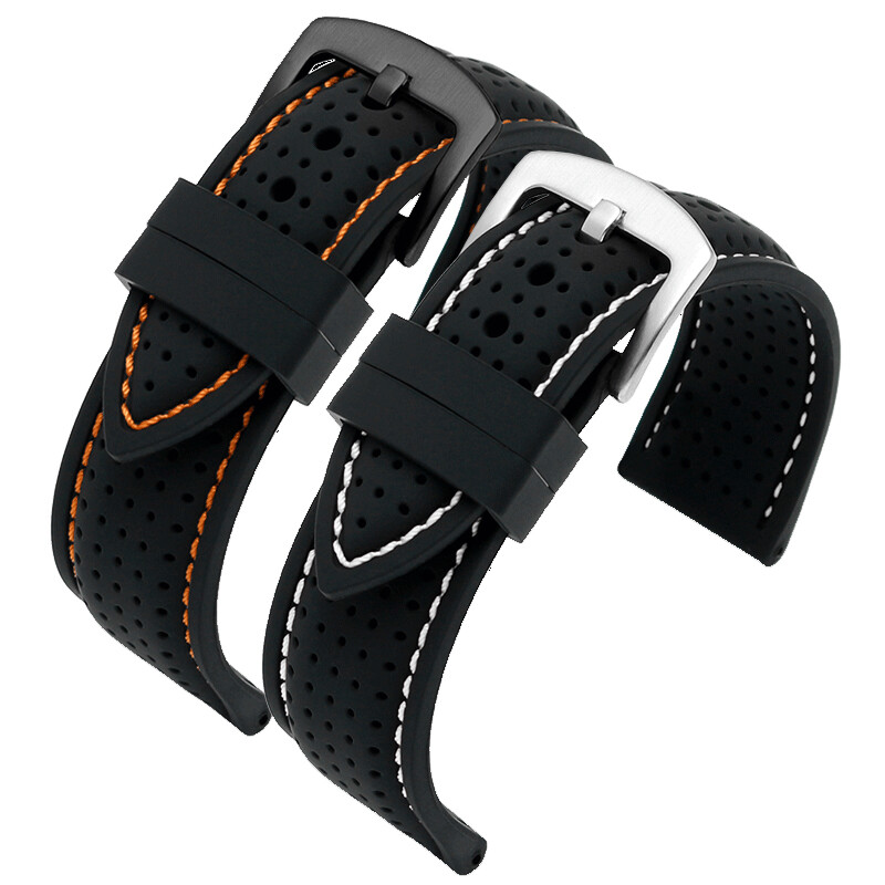 Correa De Silicona Transpirable Para Reloj Deportivo Correa De Goma Suave Resist