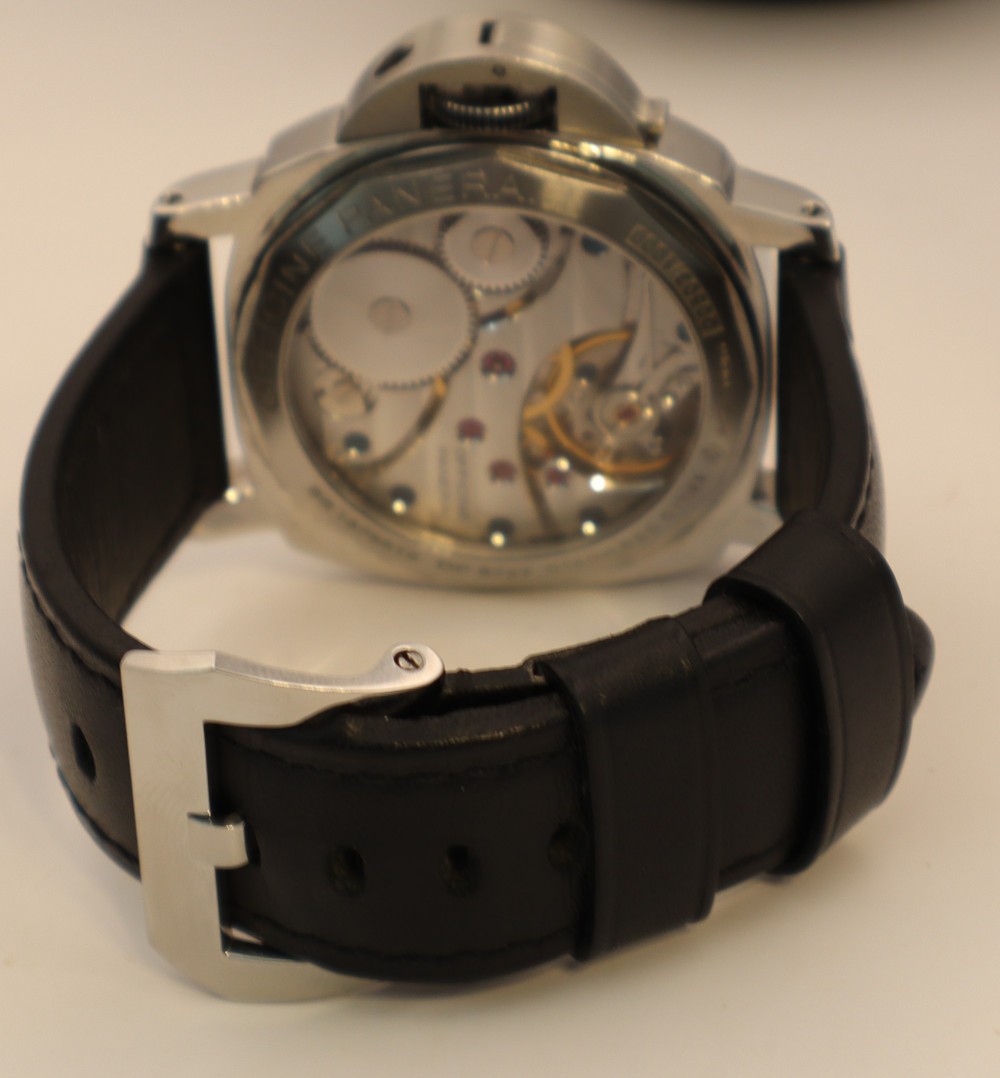 Panerai Luminor Base PAM00112 44mm – Fresh Service, New Crystal, Watch Only