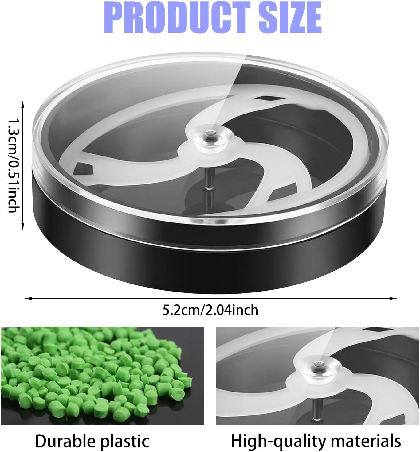 2 Pcs Dust Proof Watch Movement Holder, Portable Watch Dial Storage Box, Travel