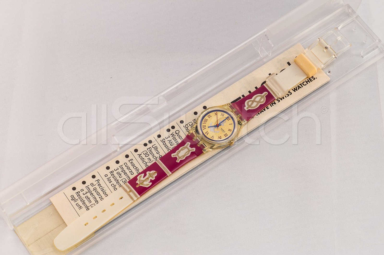 Swatch Standards Lady 1992 – LK130 – Red Knot – New