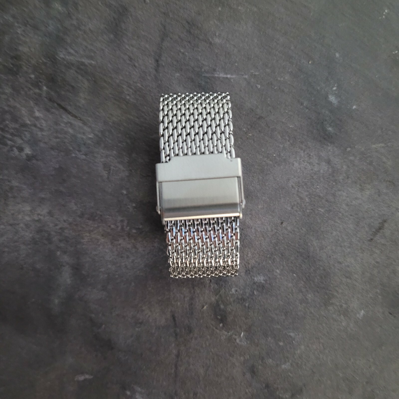 316L Steel No Time to Die Style Bond Milanese Mesh Watch Strap 20mm 22mm 18mm