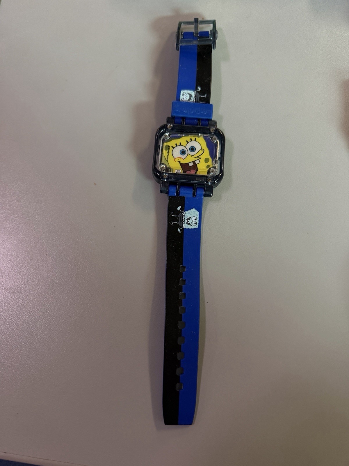 2005 Burger King SpongeBob Reversible Watches Squidward, Plankton, Patrick, & SB
