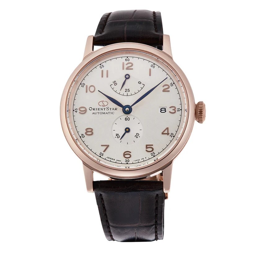 Orient Star Heritage Gothic 50h Small Seconds Automatic Rose Gold RE‑AW0003S