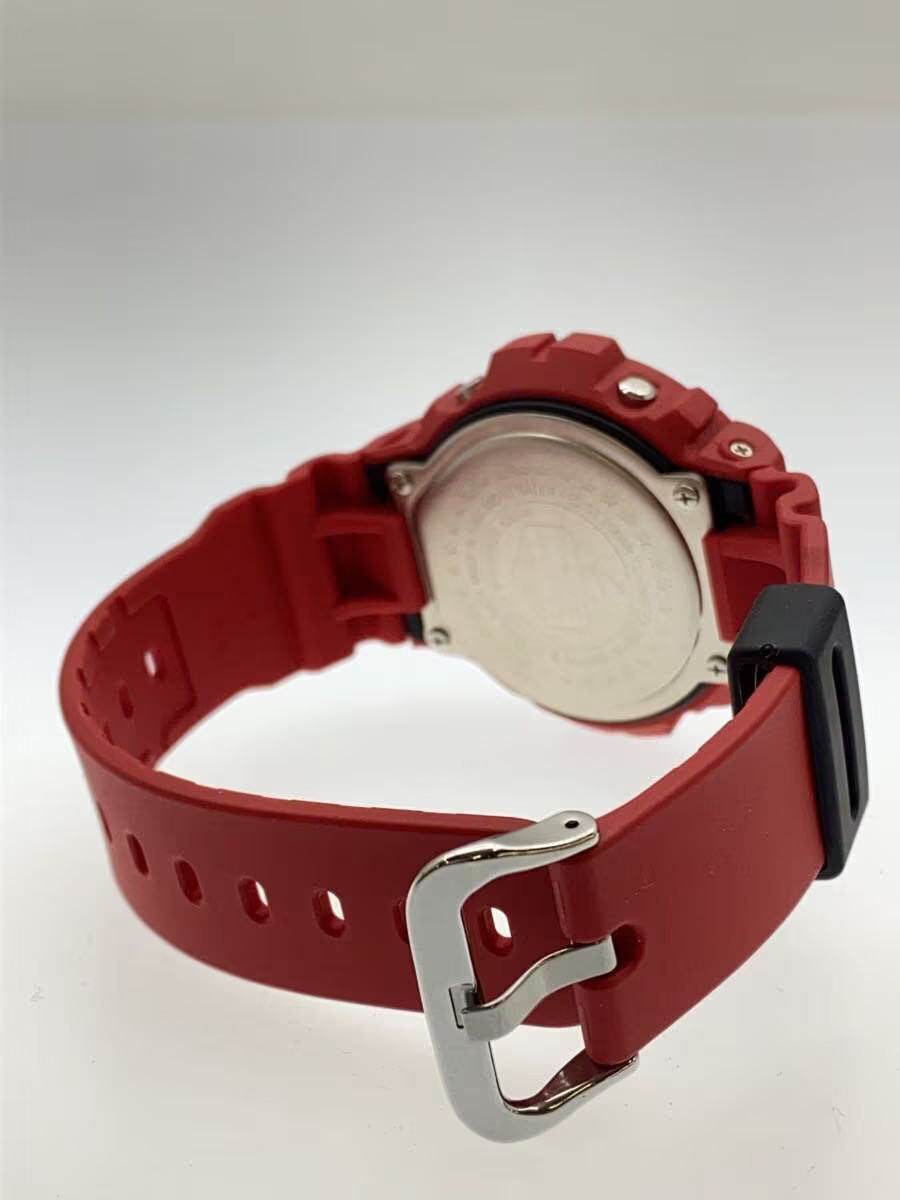 CASIO 6900 Series 30th Anniversary Quartz Watch G SHOCK Analog Rubber BLK RED
