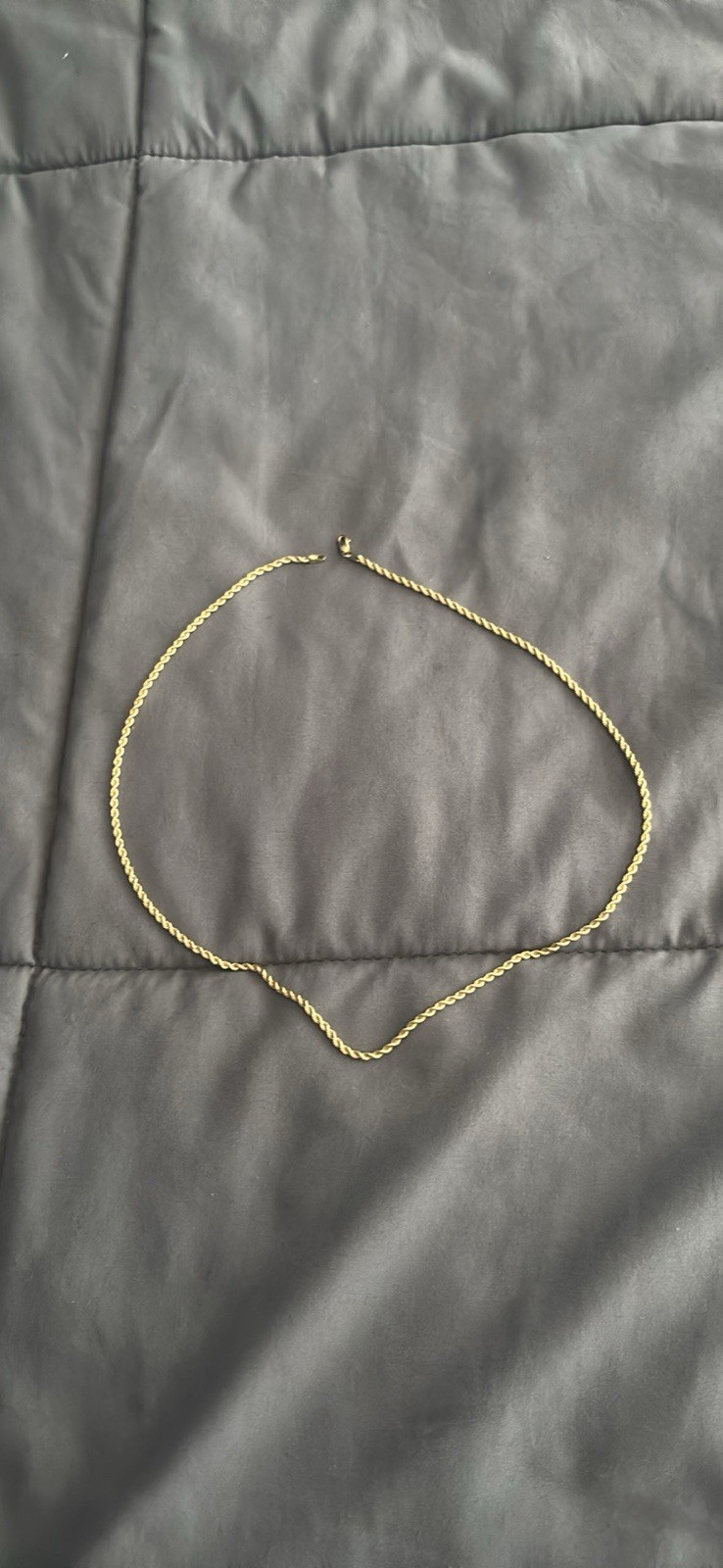 10K Gold Rope Chain 20 Inches 2mm (solid Gold)