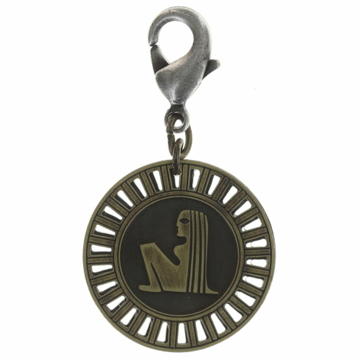 Konplott Pendant Charm Zodiac Virgo/Jungfrau S Brass/Silver