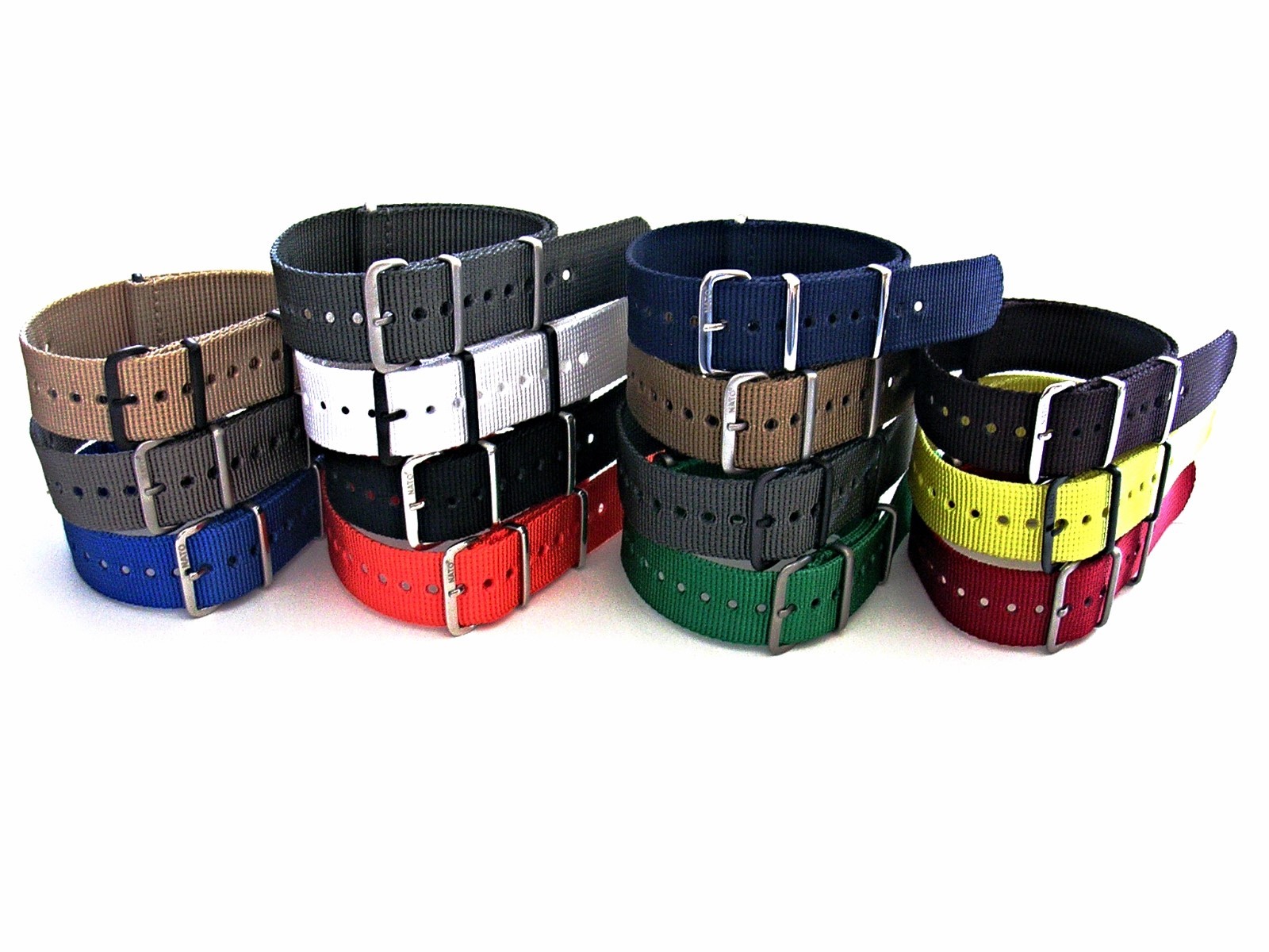 NATO ® X-treme Heavy ballistic nylon G10 Military Sport watchband strap bond USA