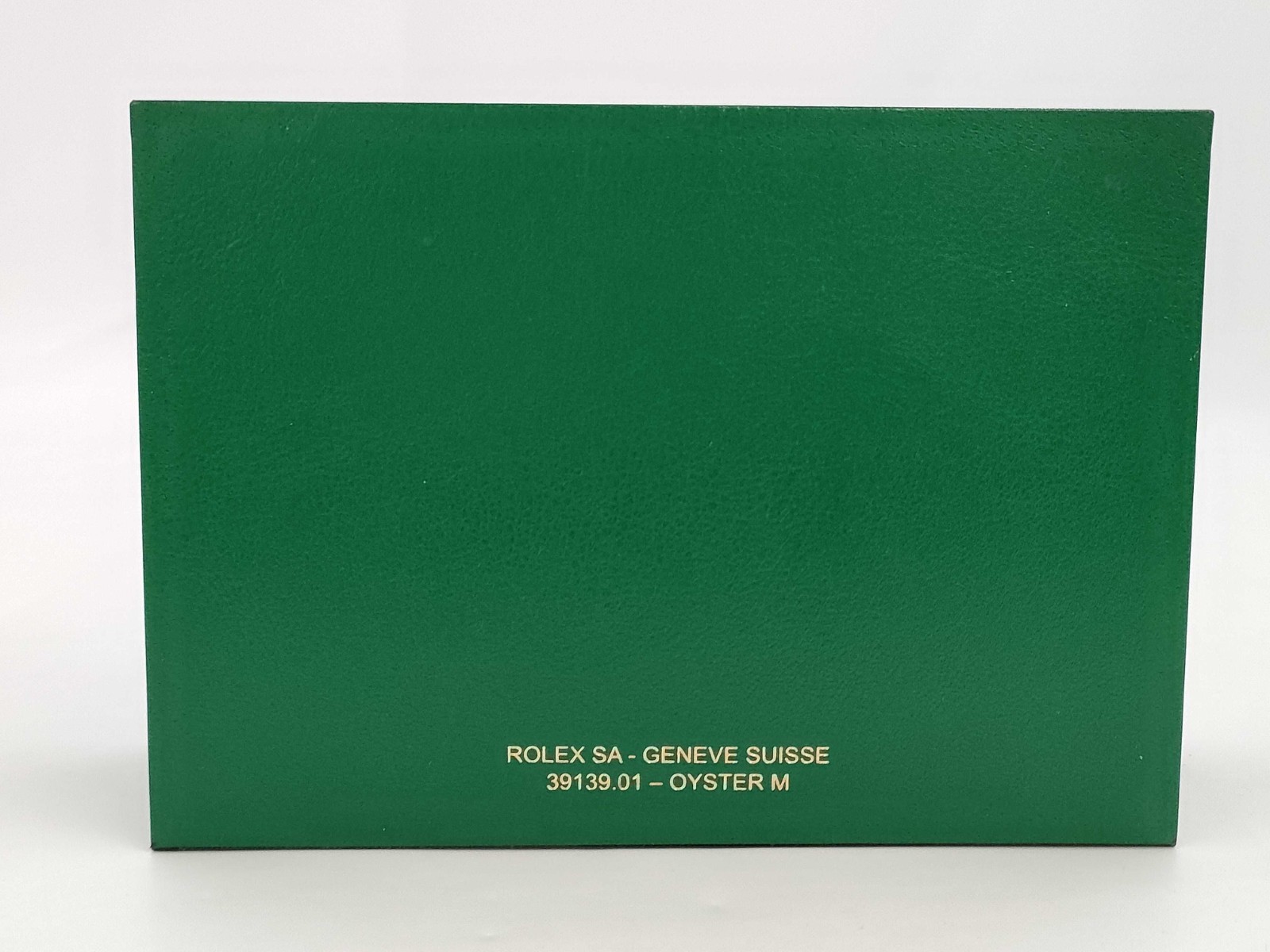 VINTAGE GENUINE ROLEX watch box case 39139.01 green wave no inner 251212001eA