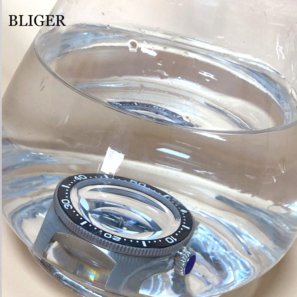 62MAS Case Fit NH35 PT5000 Automatic Diver Watch Case 300M Waterproof ARSapphire