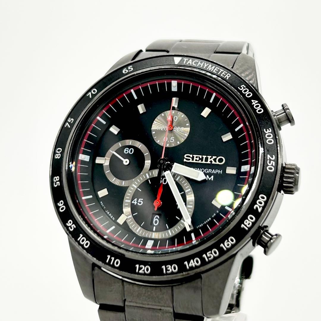 SEIKO Chronograph 7T92-0NX0 Quartz Watch