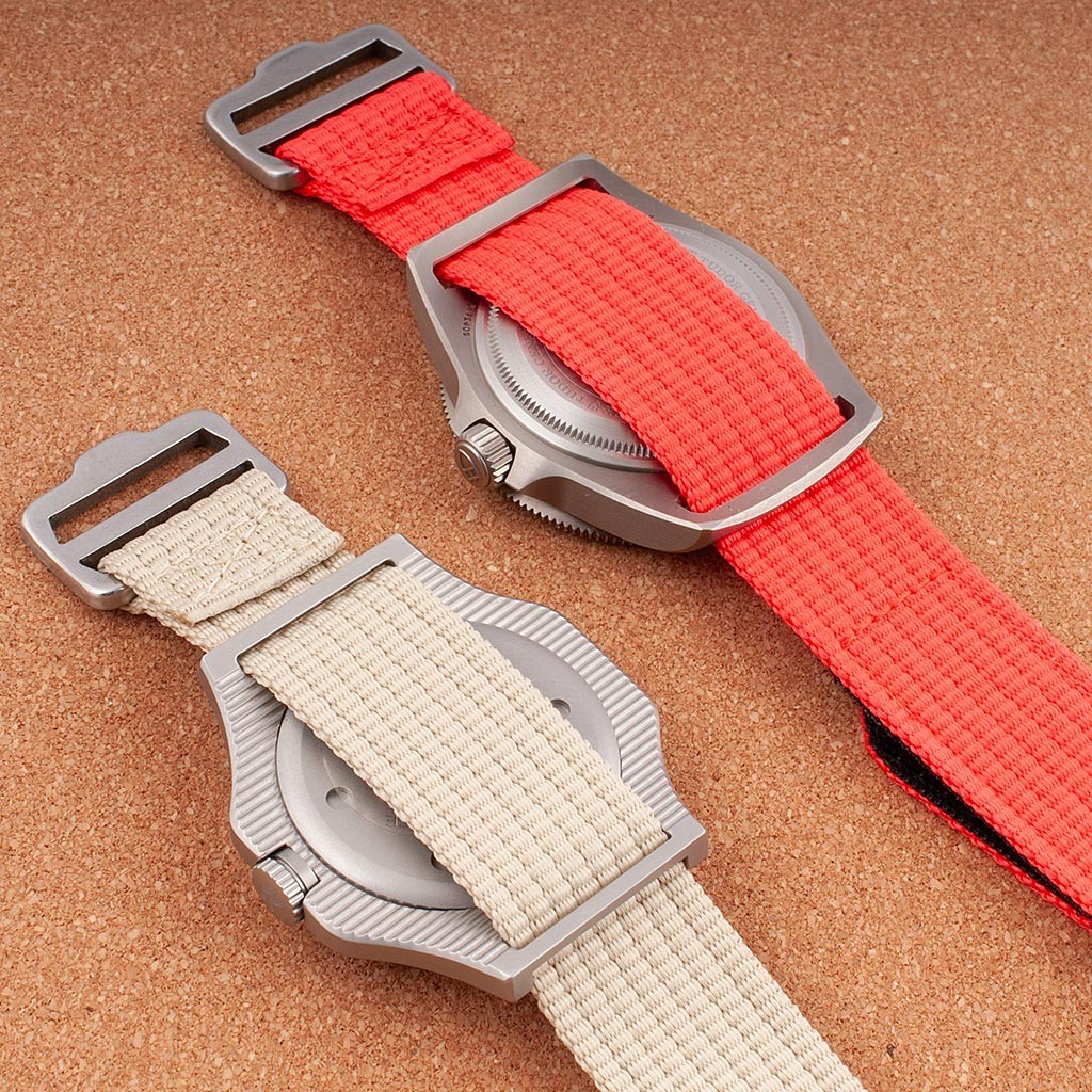 Hook and Loop Single Pass Watch Straps