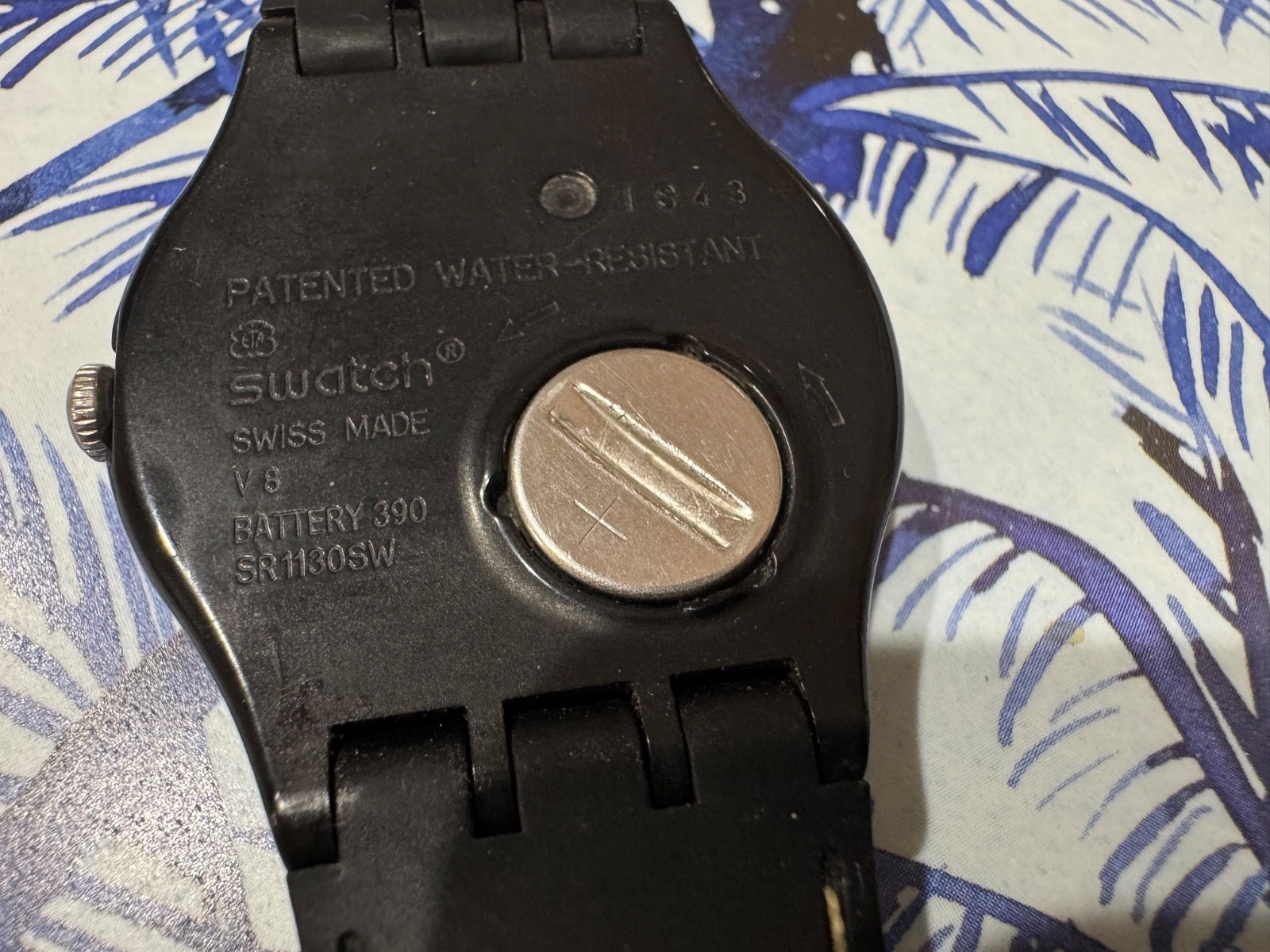 Swatch SUOB117 Black Brake